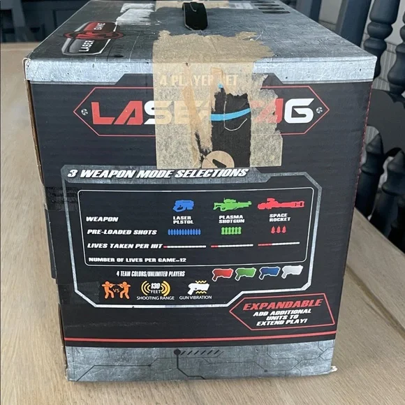 NIB Laser Tag - 4 Player Set - Picture 7 of 10